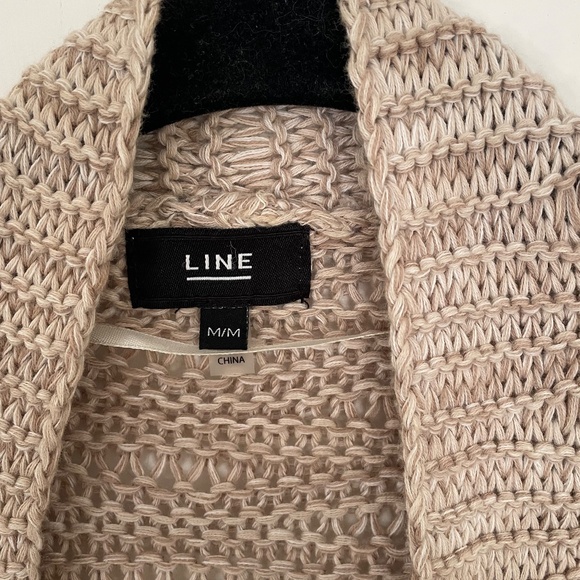 LINE Sweater cardigan - 100% cotton - Picture 2 of 5
